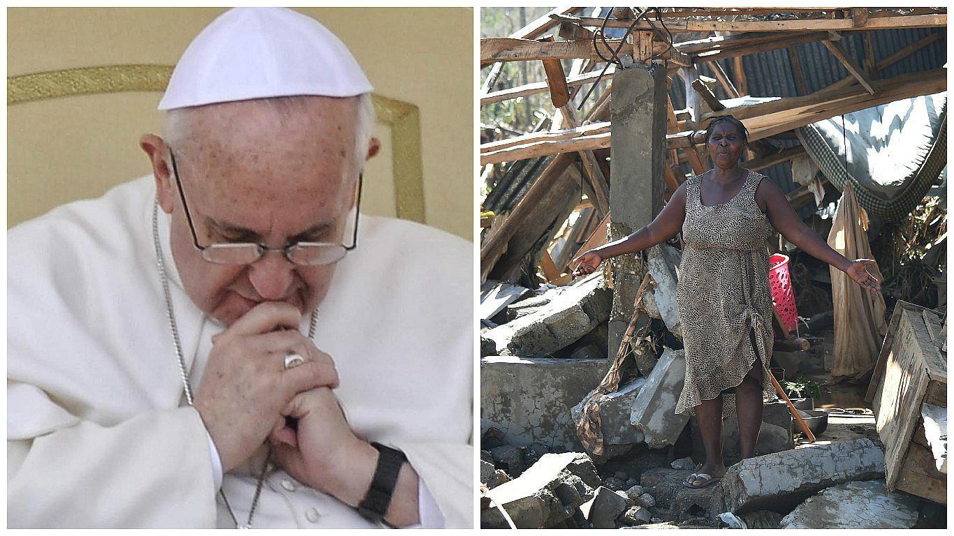 Huracán Matthew: Papa Francisco reclama la solidaridad del mundo para ayudar a Haití