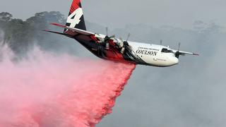 Australia: tres muertos por accidente de avión cisterna que combatía incendios forestales