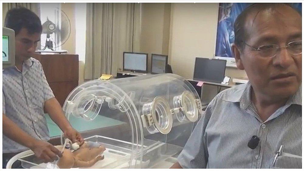 Científicos peruanos crean incubadora portátil con respirador artificial