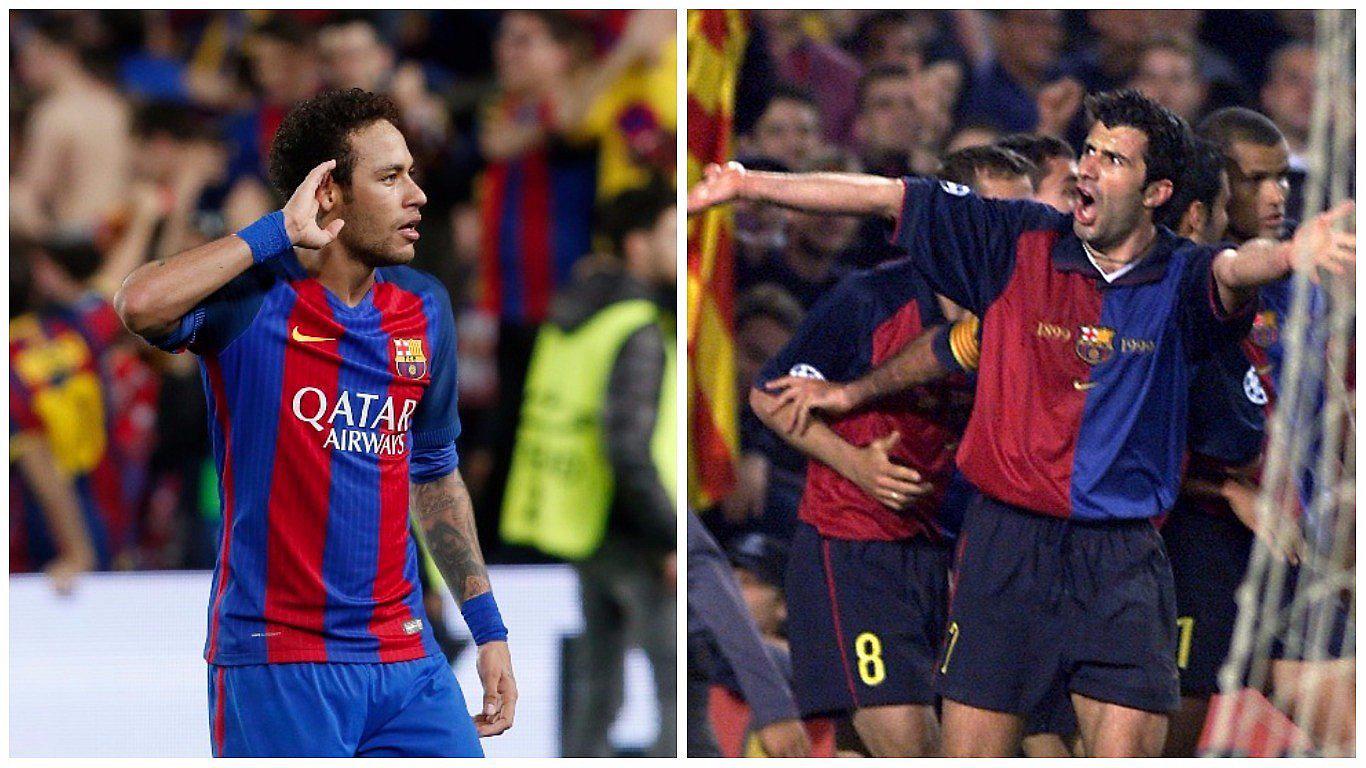 Neymar: Hinchas del Barcelona lo llaman traidor y lo comparan con Luis Figo