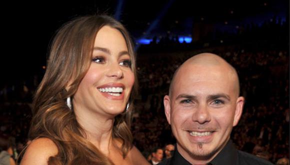  Pitbull y Sofía Vergara tendrán una estrella en el Paseo de la Fama