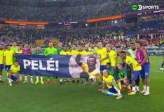 Tras la clasificación a cuartos de final del Mundial: jugadores de Brasil dedicaron victoria a Pelé