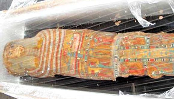 Funcionarios de aduanas en EE.UU. confiscan dos sarcófagos egipcios