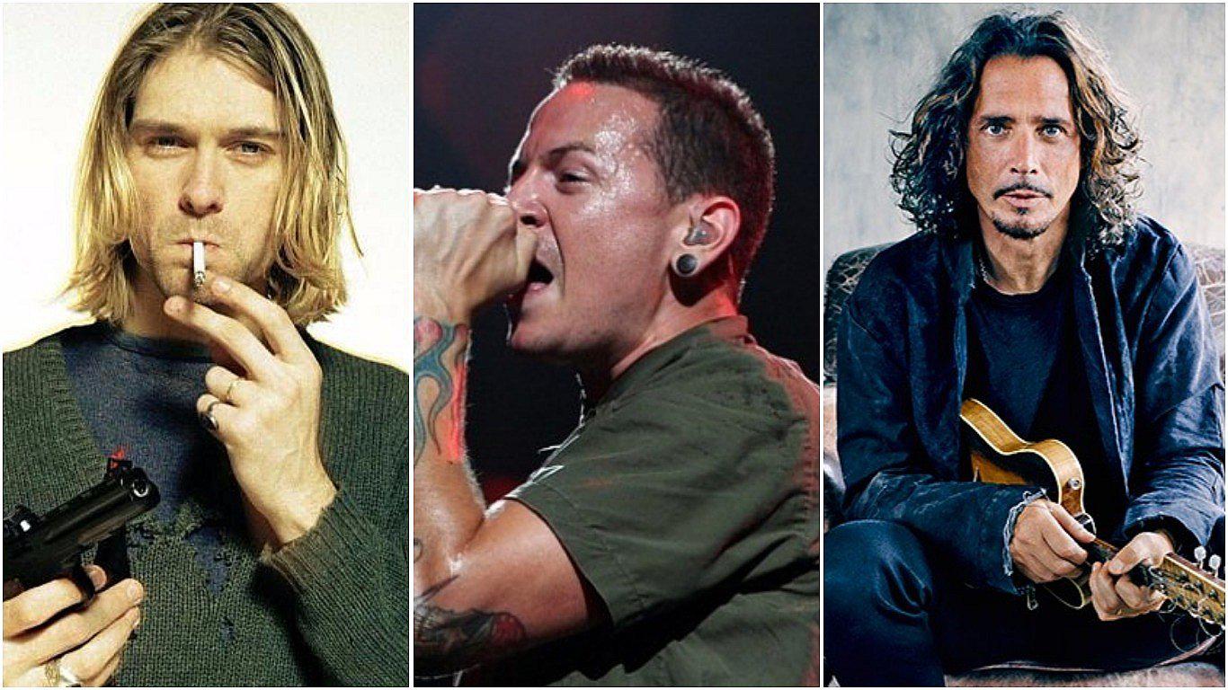 Chester Bennington y los cantantes que decidieron irse antes de tiempo (VIDEO)
