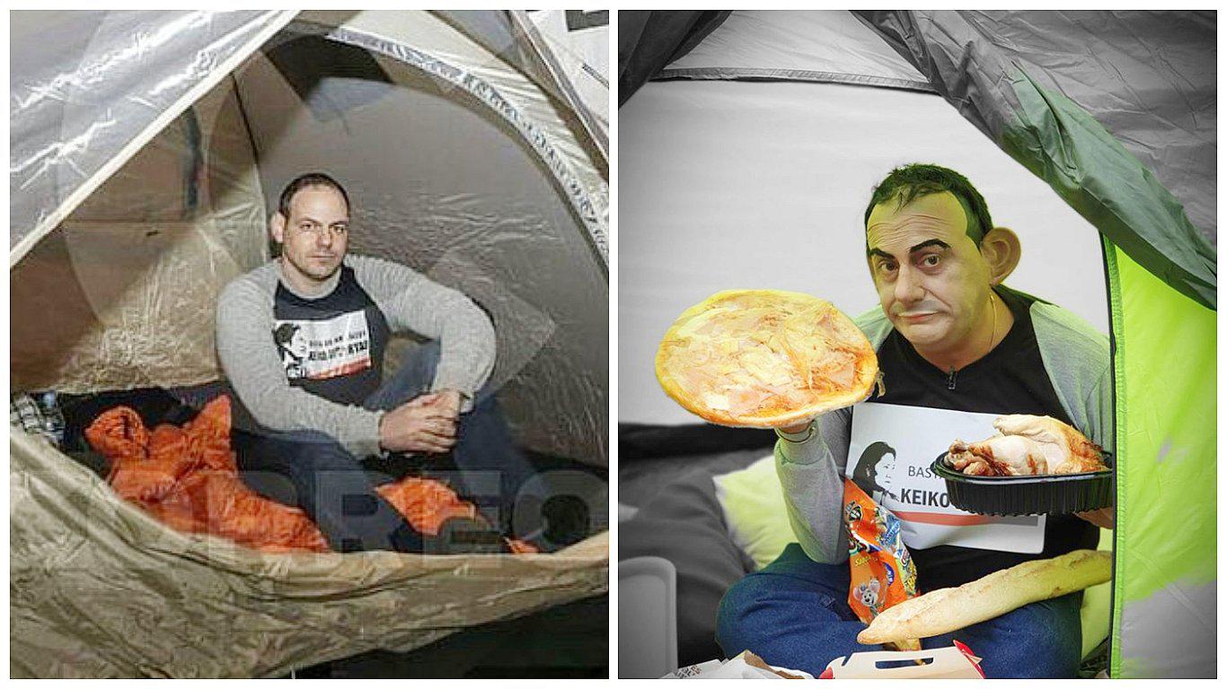 Carlos Álvarez realiza parodia de la huelga de hambre de Mark Vito (VIDEO)