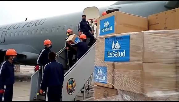 EsSalud envió 1,200 toneladas de equipos e insumos médicos durante emergencia por COVID-19
