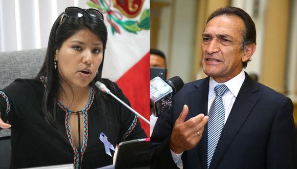  Indira Huilca presenta denuncia constitucional contra Héctor Becerril por "CNMaudios" (FOTOS)