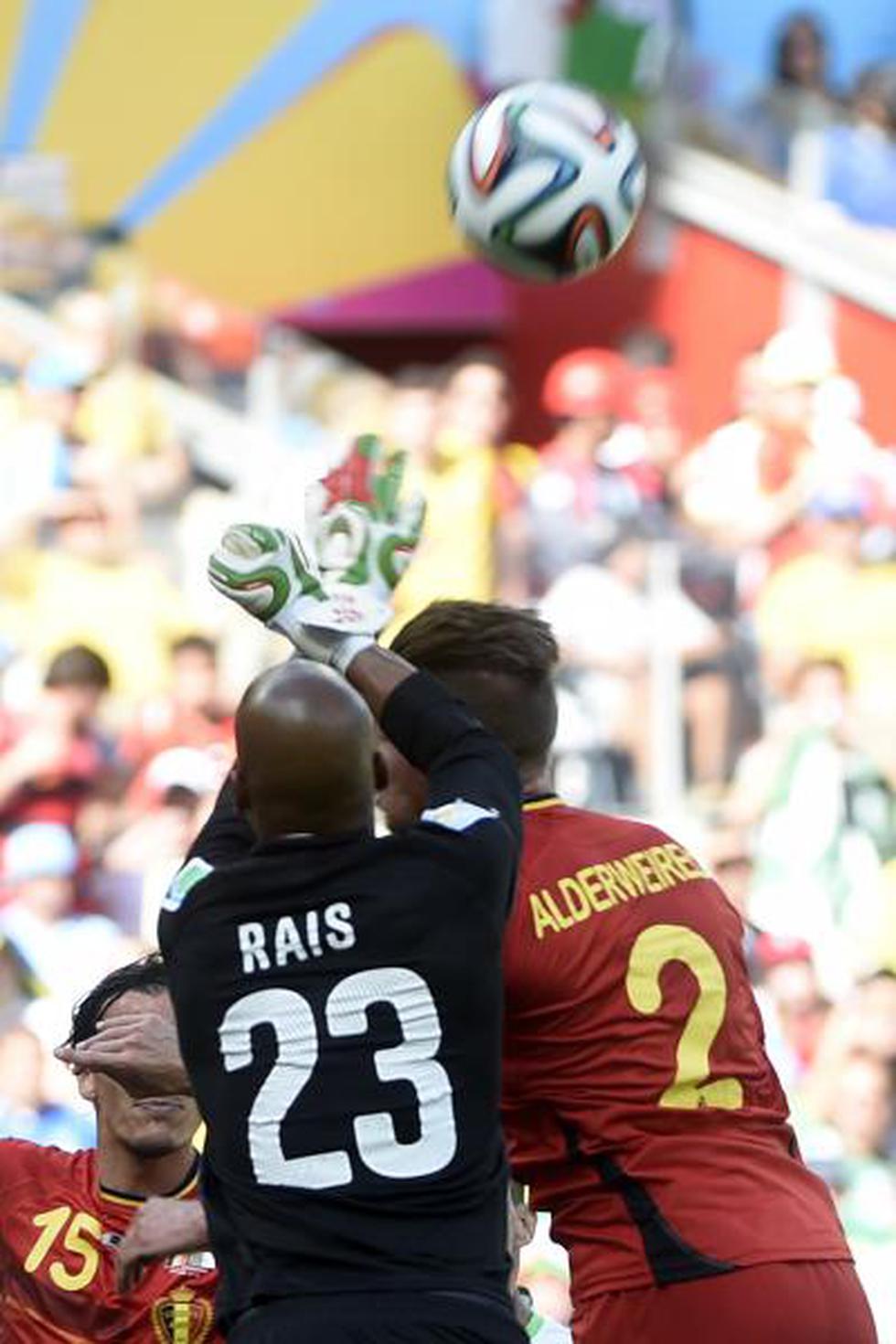 Los mejores momentos del partido Bélgica - Argelia (FOTOS)