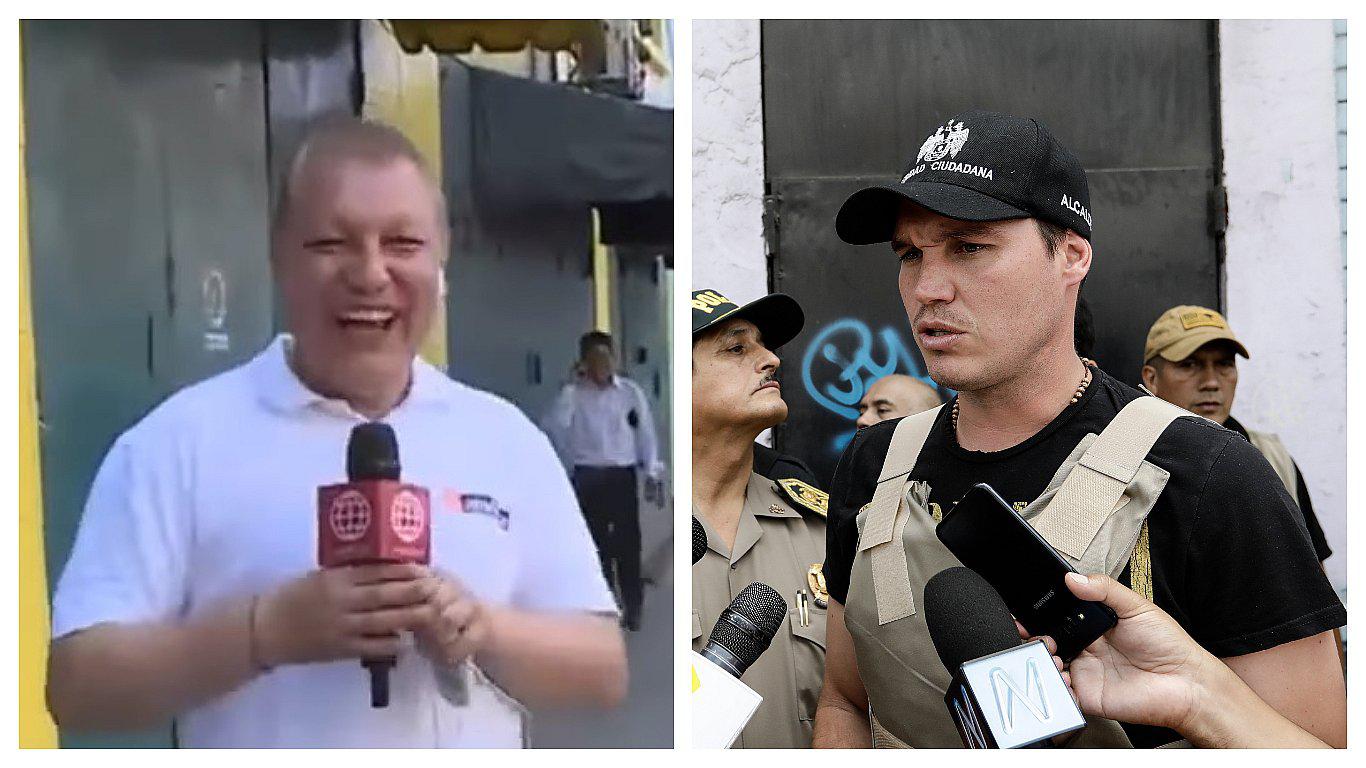 ​Confunden a periodista Gunter Rave con George Forsyth (VIDEO)