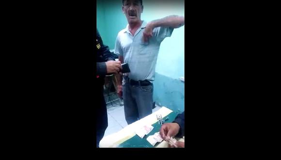Chiclayo: Cae presunto extorsionador cuando cobraba cupo de S/ 500 (VIDEO)