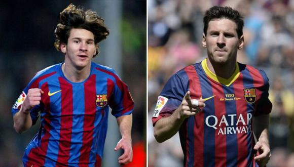 Lionel Messi cumple 10 años de carrera con el Barcelona 