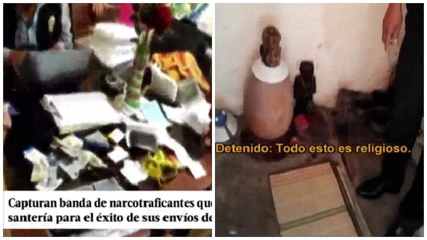 ​Detienen a banda de 'narcos' que practicaba santería para garantizar el éxito de sus envíos
