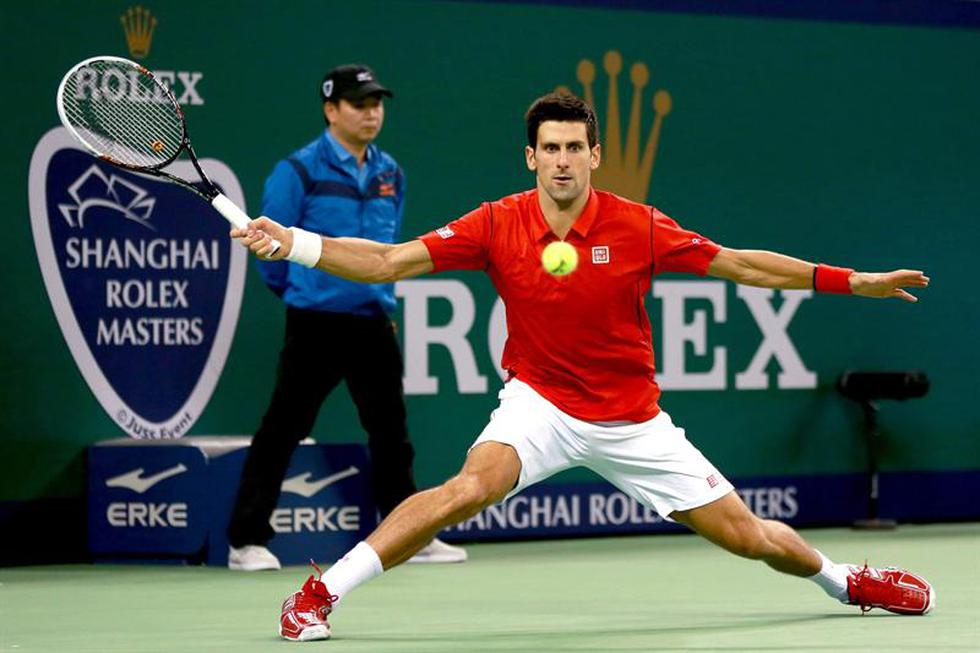 Así ganó Novak Djokovic la final de Shangái (FOTOS)