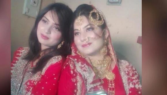 Las hermanas Aneesa Abbas y Arooj Abbas fueron asesinadas por sus familiares. (Foto: Twitter)