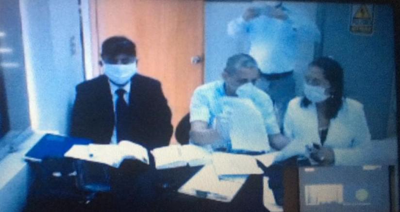 Antauro Humala pidió ser llevado al Hospital Militar para ser sometido a la prueba del hisopado por supuesto coronavirus. (Foto: Poder Judicial)