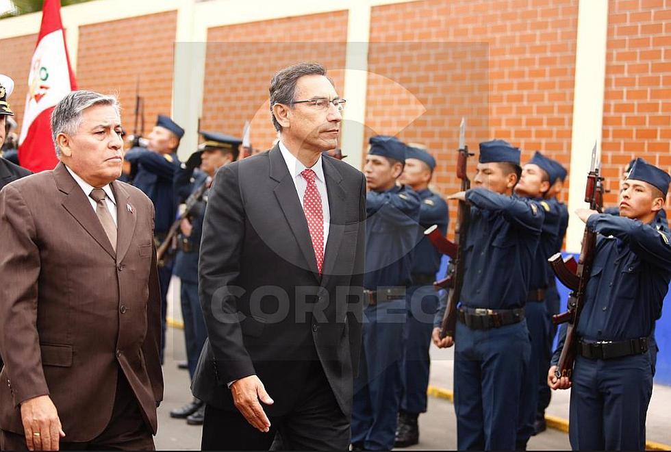 ​Presidente Vizcarra: "No nos van a doblegar, estamos del lado del pueblo" (FOTOS y VIDEO)