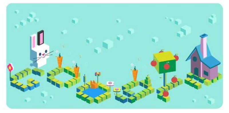 El primero de los doodles ya fue liberado y se trata de ‘Coding for Carrots’ que fue creado en 2017. (Captura: Google Doodles)
