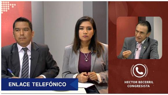 Héctor Becerril: Algunos exministros de Ollanta Humala serán citados a Comisión de Fiscalización
