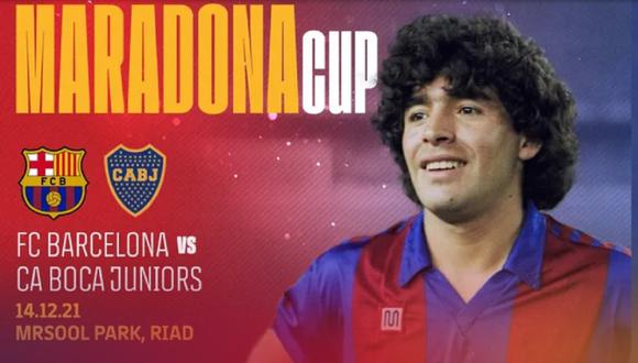 Barcelona anuncia amistoso ante Boca Juniors por la Maradona Cup. (Foto: FC Barcelona)