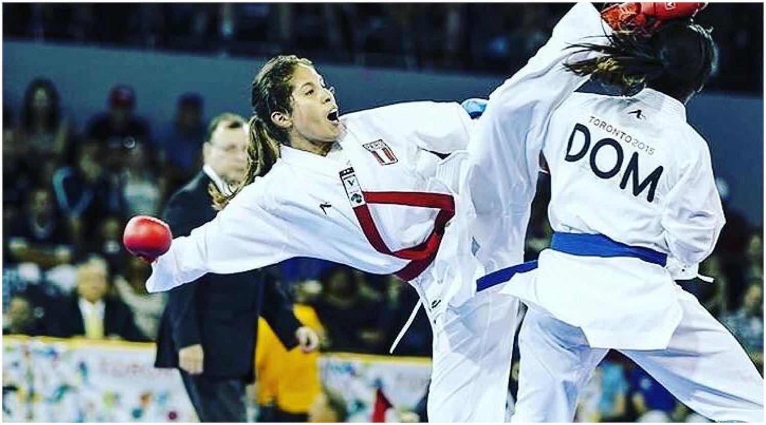 Karateca peruana ocupa el tercer puesto en el ranking mundial