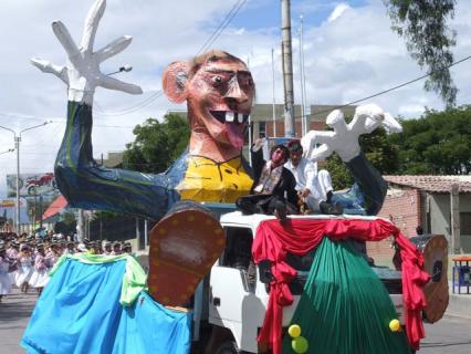 Huamachuco también celebra carnaval