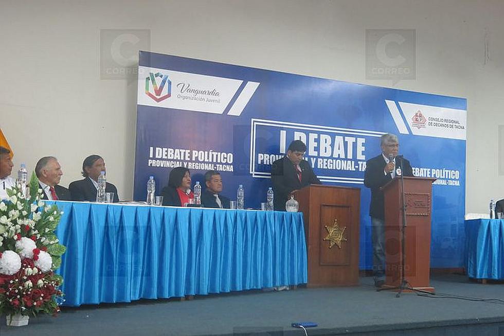 Desorden en debate de candidatos a la MPT 