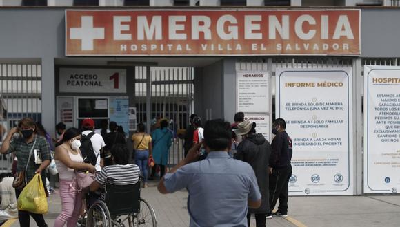 Minsa informó sobre cifra de pacientes hospitalizados por COVID-19. (Foto: Cesar Campos / @photo.gec)