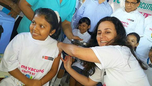 Ministra de Salud impulsa la vacunación contra el papilomavirus en Piura