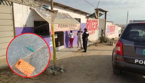 Hampones llegaron hasta una farmacia y ferretería, ubicados en el barrio 6C del centro poblado Alto Trujillo, para amedrentar a sus víctimas.