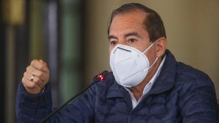 Ministro Martos: “Hace cuatro semanas están bajando cifras de muertes, contagios y hospitalizados"