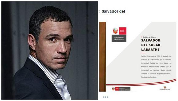 Salvador del Solar: asi reaccionan las redes sociales tras su designación como ministro de Cultura
