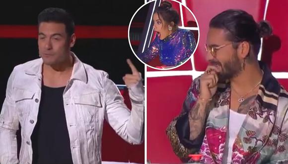 Maluma: coach de ‘La Voz México’ le hizo incómoda broma sobre su talento (VIDEO)