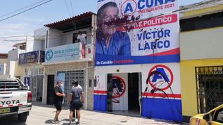 Dañaron paredes y carteles proselitistas de local de Alianza Para el Progreso en Trujillo