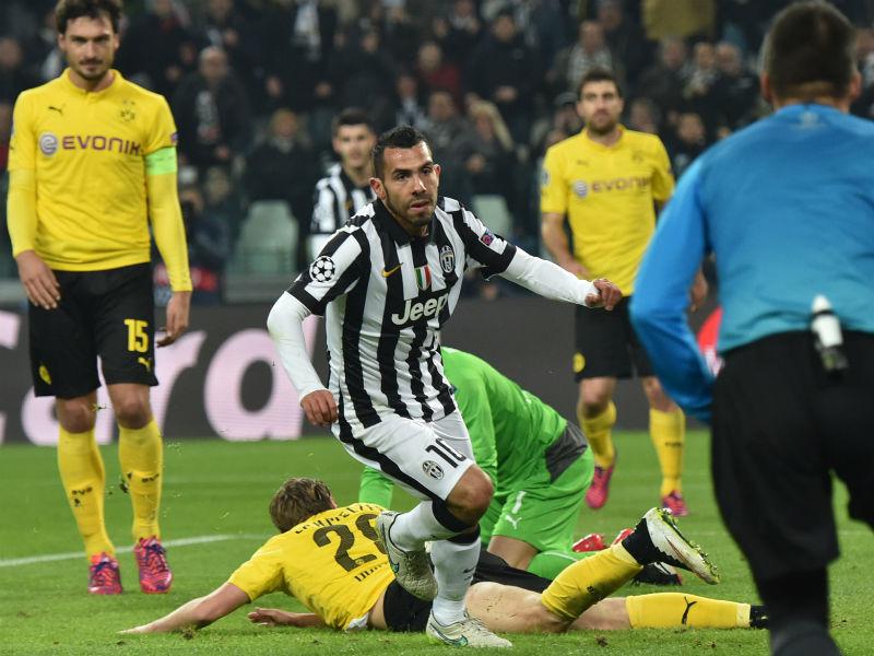 Champions League: Juventus venció 2-1 a Borussia Dortmund