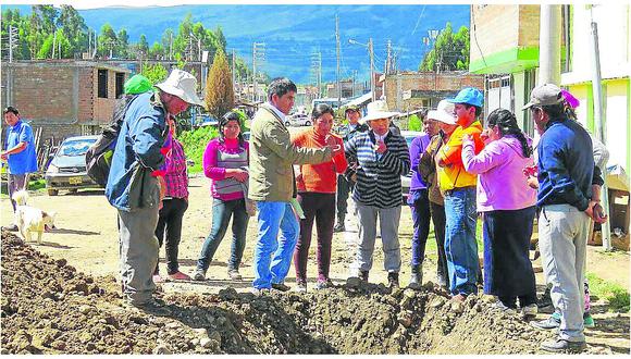 ​Alcaldes de Quilcas y San Jerónimo enfrentados por obra de agua