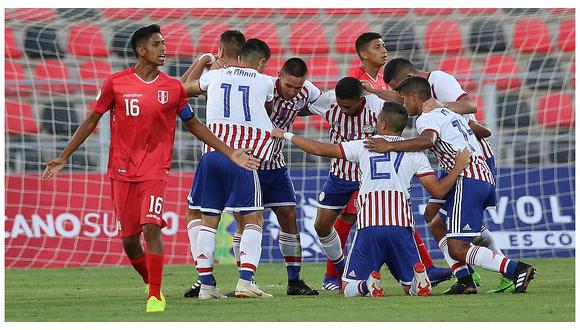 Selección peruana cayó 1-0 ante Paraguay por el Sudamericano Sub 20 (VIDEO)