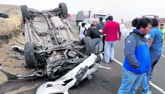 Accidentes con consecuencias fatales en Arequipa: (Foto: GEC Archivo)