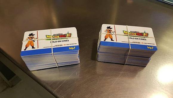 Metro de Santiago venderá tarjetas de usuario de Dragon Ball Super: Broly (FOTOS Y VIDEO)