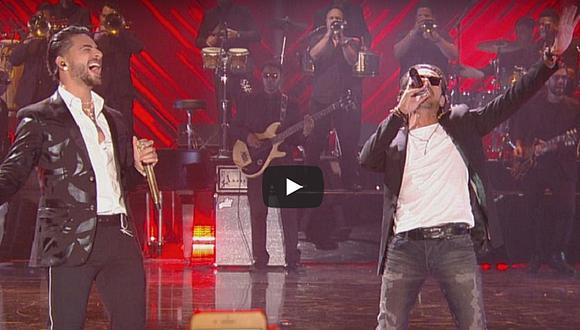 ​Marc Anthony y Maluma cantarán juntos en Lima (VIDEOS)