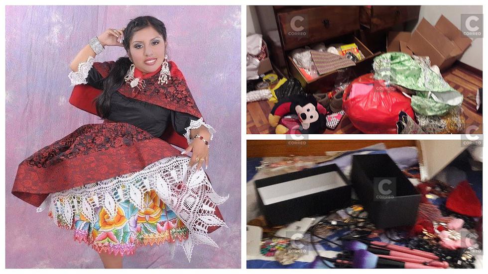 Polleras, joyas de oro y 90 mil soles se hacen humo de la casa de “Susan del Perú” (FOTOS)