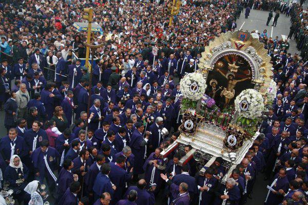 Señor de los Milagros: El recorrido oficial para hoy del 'Cristo Moreno' 