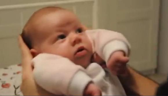 Este es el método infalible para dormir bebés en apenas un minuto (VIDEO)