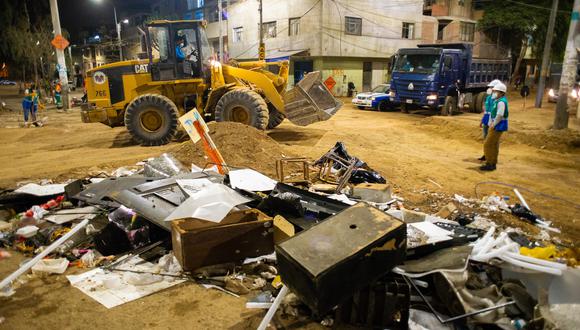 Más de 450 toneladas de residuos sólidos fueron recogidos en el Cercado de Lima tras realizarse nueve jornadas de limpieza. (Foto: Municipalidad de Lima)