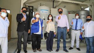 Inauguran nueva planta de oxígeno medicinal en hospital La Videnita, en Piura