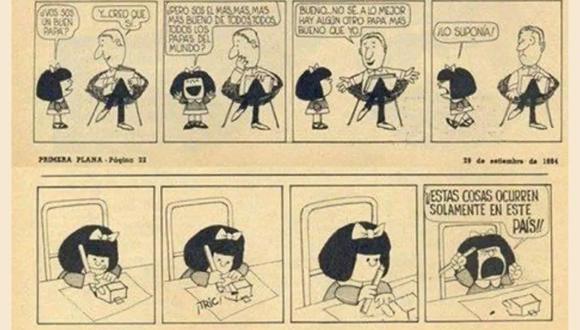 El verdadero origen de Mafalda de Quino (Foto: Quino)