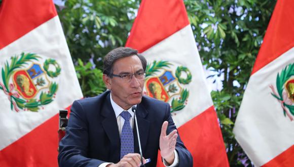 El presidente Martín Vizcarra instó que el estado de emergencia no son 15 días de vacaciones. (Foto: GEC)