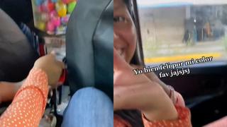 Taxista impacta en TikTok por engreír a sus pasajeros con máquina de huevos sorpresa durante sus viajes