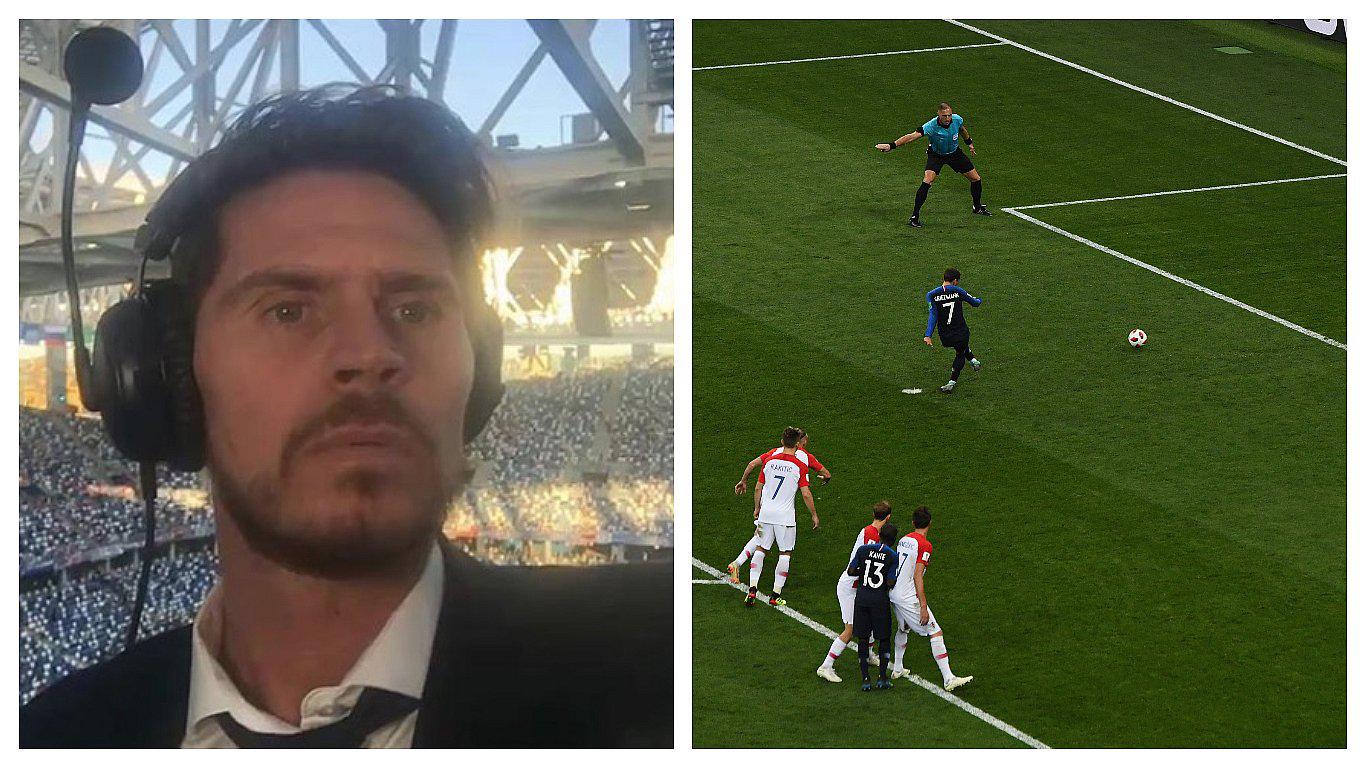 ​Periodista pasó incómodo momento en vivo por dato erróneo de Antoine Griezmann (VIDEO)