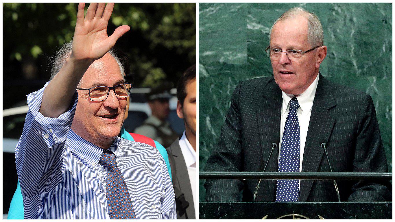 Exalcalde de Caracas se reúne con PPK para pedir una "intervención humanitaria" en Venezuela