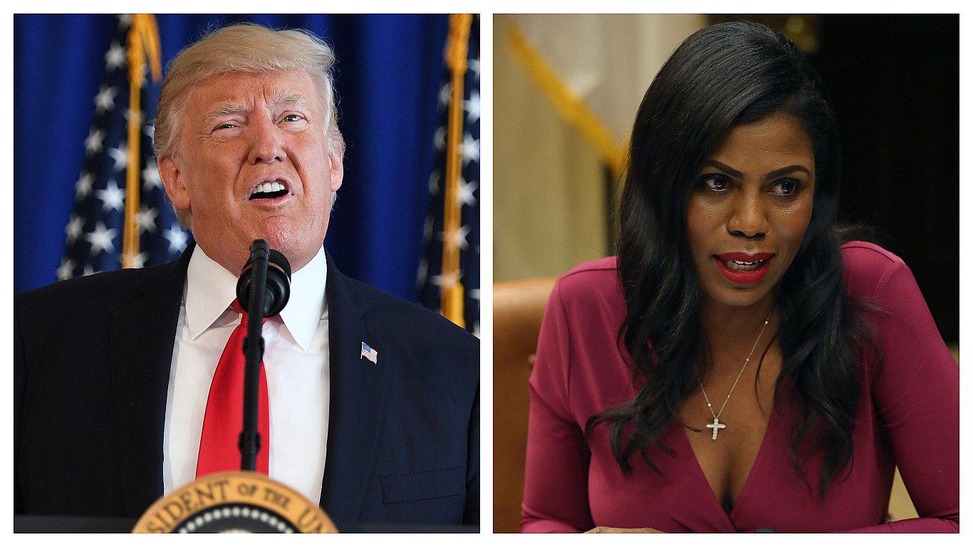 Donald Trump utilizó duros calificativos contra su exasistente Omarosa Manigault 